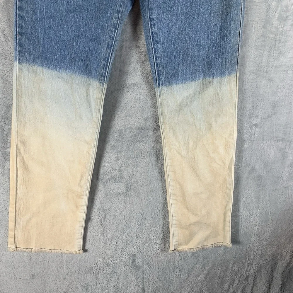 Michael Kors‎ Women's Pants Jeans 2 Ombre Frayed Hem NWT